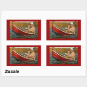 S.S. Fat Guy Rechthoekige Sticker (Vel)