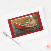 S.S. Fat Guy Rechthoekige Sticker (Envelop)