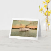 S.S. Hartford omhoog de Rivier van Connecticut Kaart (Gele Bloem)