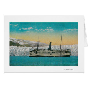 S.S. Jefferson au glacier de Taku, Alaska