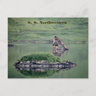 S. S. Noordwest-Unalaska Aankondigingskaart