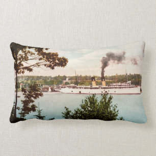 S.S. Northland Leaving Harbour Springs Michigan Kussen