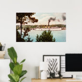 S.S. Northland Leaving Harbour Springs, Michigan Poster (Thuiskantoor)