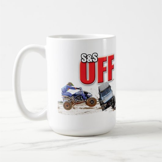 S&S Off Road Magazine Coffee Mug (Gauche)