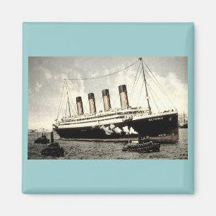 S.S. Olympic Star, White Star Line, 1913 Magneet