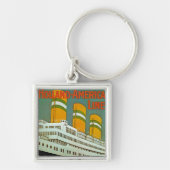 s.s. Statendam Sleutelhanger (Voorkant)