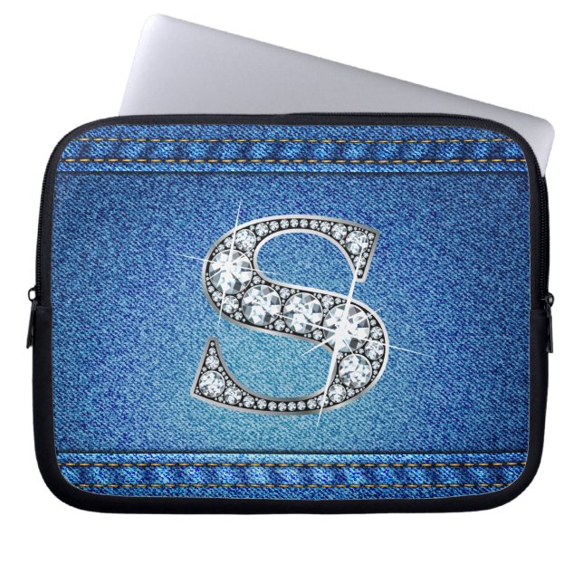 S Sac "Diamond" Denim Stitch Electronics (Devant)