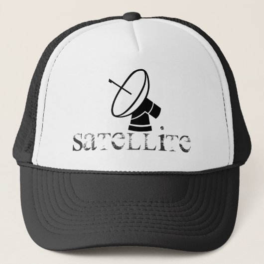 S, satelliet trucker pet (Voorkant)