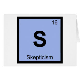 S - Scepticisme Philosophie Chimie Tableau Périodi