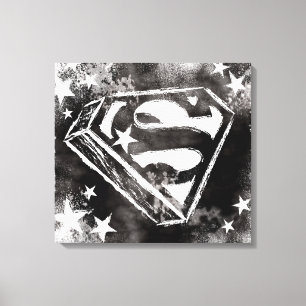 S-schild met Sterren Canvas Afdruk