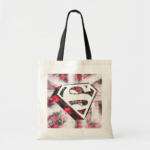 S-schild over Plaid Tote Bag