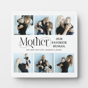 S sentimentele fotocollage Moeder Cadeau  Fotoplaat