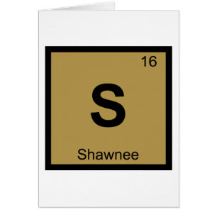 S - Shawnee Kansas Chimie Tableau Périodique
