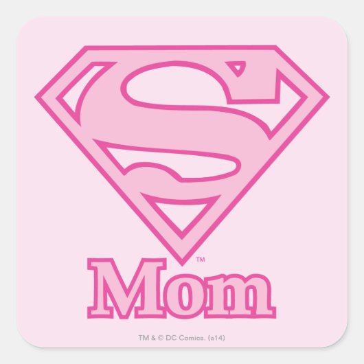 S-Shield mama Vierkante Sticker (Voorkant)