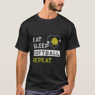 S Softbal N Softbal Spelers T-shirt