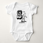 S staat voor Sasquatch Romper (Voorkant)