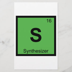 S - Synthesizer Muziek Chemie Periodiek Systeem