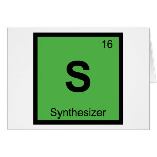 S - Synthesizer Muziek Chemie Periodiek Systeem