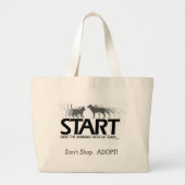 S.T.A.R.T. canvas tas (Voorkant)