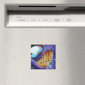 "S#%t Grin eten" Magneet (Insitu (Vaatwasser))