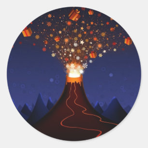 s_volcano-2560x1600 ronde sticker
