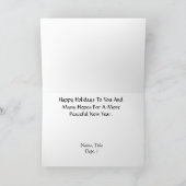 S.W.A.T. Van kerstkaart Kaart (Binnen)