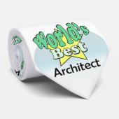 's Werelds beste architect Stropdas (Opgerold)