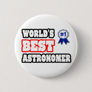 's Werelds beste astronoom Ronde Button 5,7 Cm