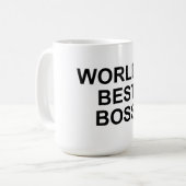 's Werelds beste baas-Mok Koffiemok (Voorkant links)