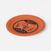 's Werelds beste baas Papieren Bordje (Gekanteld)