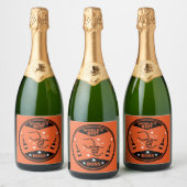 's Werelds beste baas Sparkling Wijnetiket (Flessen)