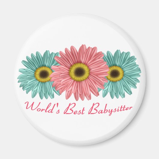 's Werelds beste babysitter Magneet (Voorkant)