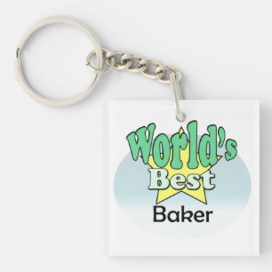 's Werelds beste Baker Sleutelhanger
