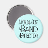 's Werelds Beste Band Director Magnet Magneet (Voorkant / Achterkant)