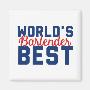 's Werelds Beste Bartender Magneet