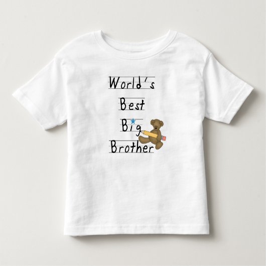 's Werelds beste Big Brother Kinder Shirts (Voorkant)