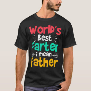 's Werelds beste boer bedoel ik vader Vaderdag 2 T-shirt