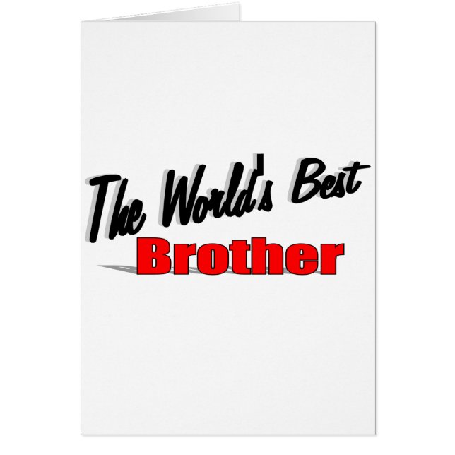 's Werelds beste broer (Voorkant)
