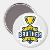 's Werelds beste broer Magnet Gift Magneet (Voorkant / Achterkant)