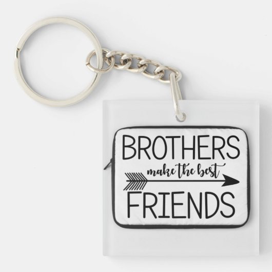 's Werelds beste broer Magnet Gift Sleutelhanger (voorkant)