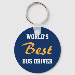 's Werelds beste bus driver sleutelhanger