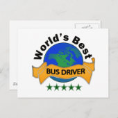 's Werelds beste busdriver Briefkaart (Voorkant / Achterkant)