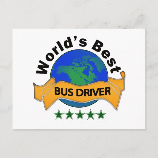 's Werelds beste busdriver Briefkaart (Voorkant)