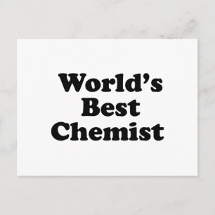 's Werelds beste chemicus Briefkaart