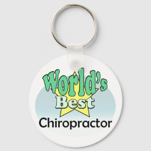 's Werelds beste chiropractor Sleutelhanger