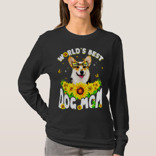 's Werelds beste Corgi Dog Mam Grappige Moederdag T-shirt