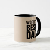 'S WERELDS BESTE DAD COFFEE MUGS MOK (Voorkant rechts)