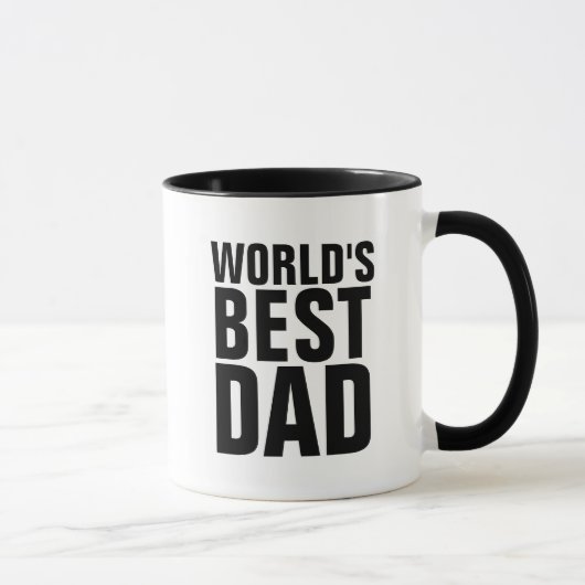 'S WERELDS BESTE DAD COFFEE MUGS MOK (Rechts)
