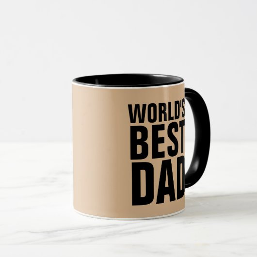 'S WERELDS BESTE DAD Koffee Mugs Mok (Voorkant rechts)