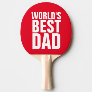 'S WERELDS BESTE DAD PING PONG PADDLE TAFELTENNISBATJE